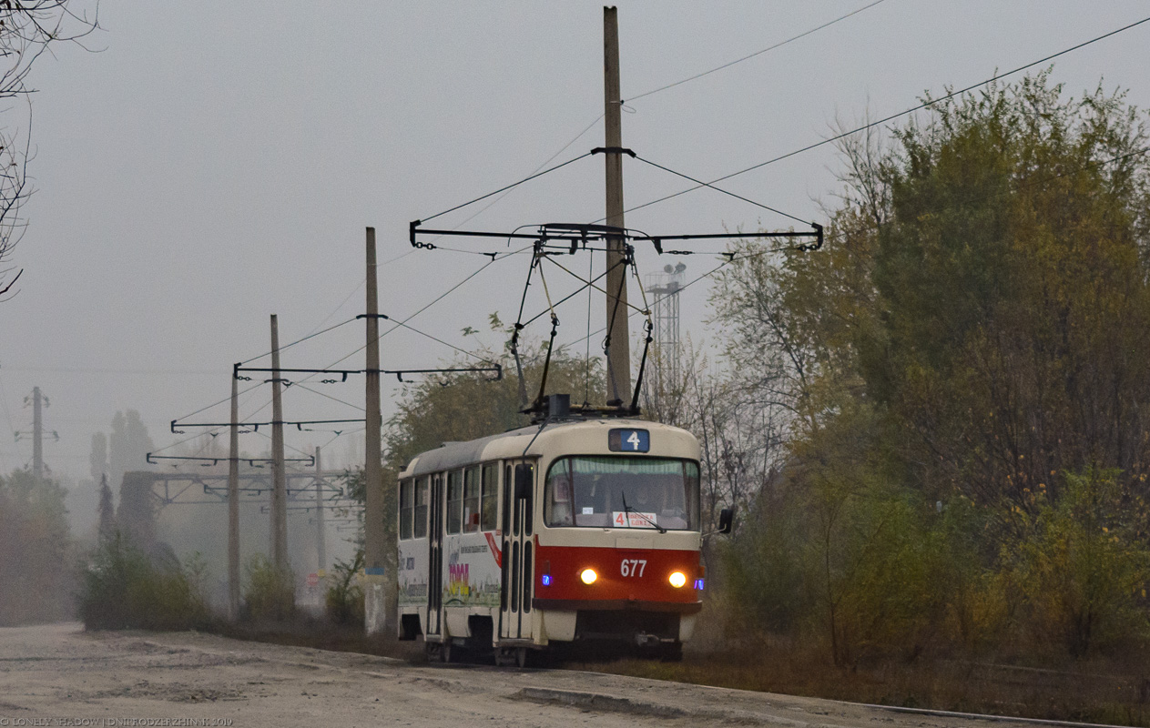 Каменское, Tatra T3SUCS № 677