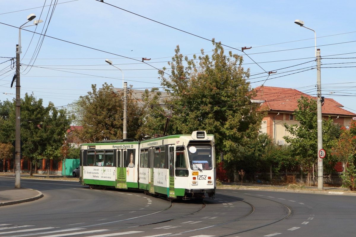 Galaţi, Duewag ZGT6 № 1252