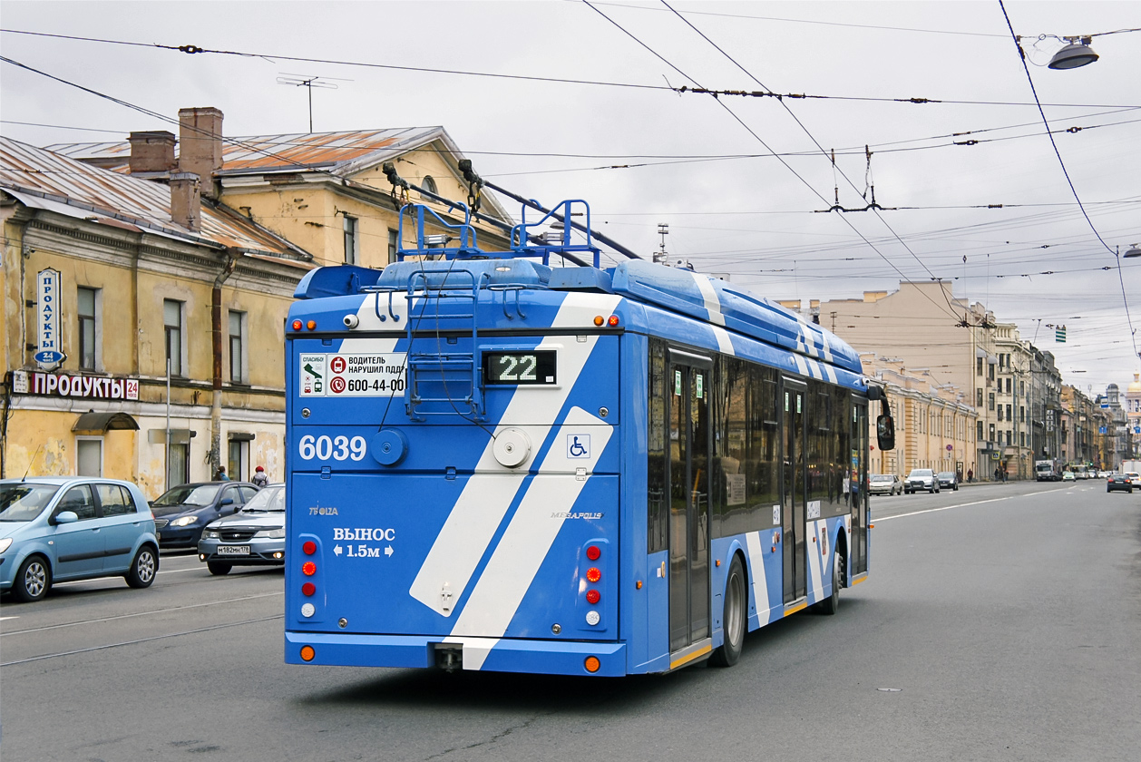 Санкт-Петербург, Тролза-5265.08 «Мегаполис» № 6039