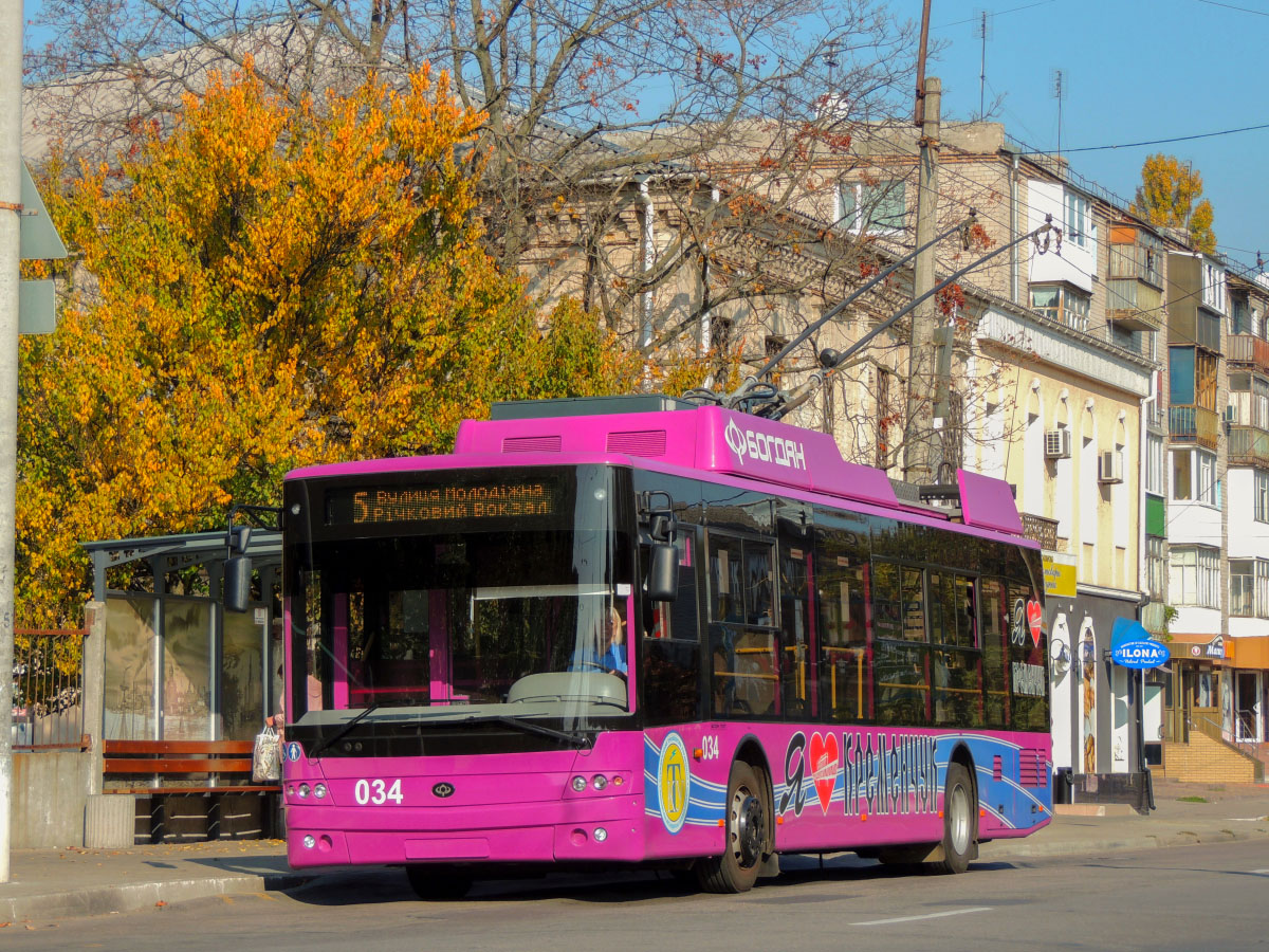Кременчуг, Богдан Т70117 № 034