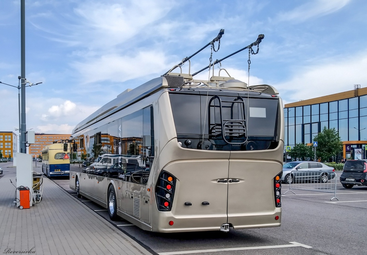 Санкт-Петербург, Тролза-5265.08 «Мегаполис» № 3001; Санкт-Петербург — IV Международный инновационный форум пассажирского транспорта «SmartTRANSPORT»