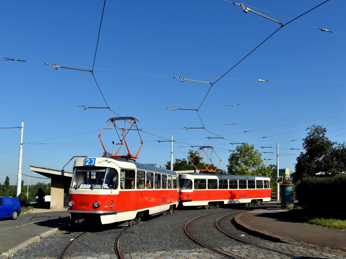 Прага, Tatra T3 № 6892