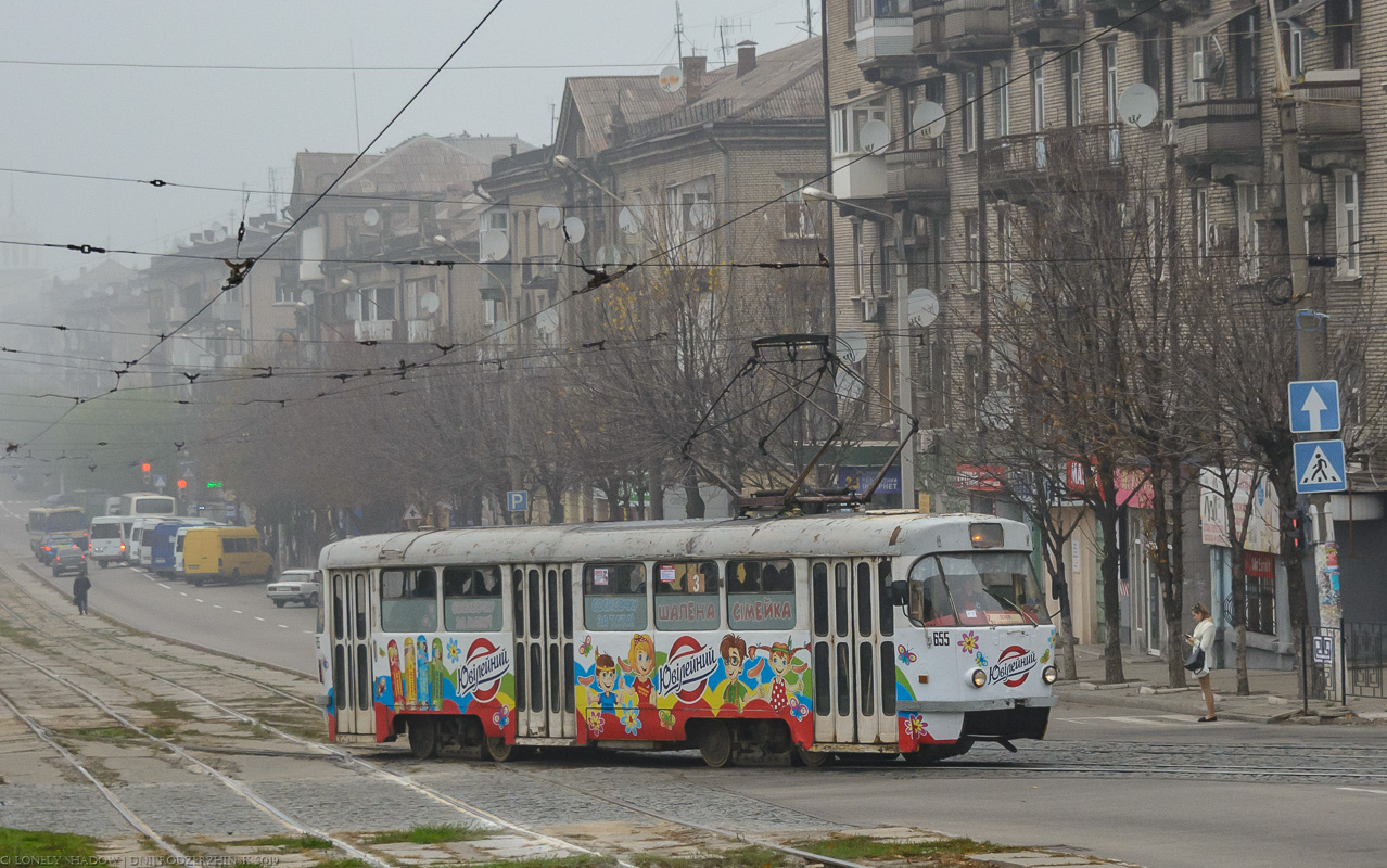 Каменское, Tatra T3SU № 655