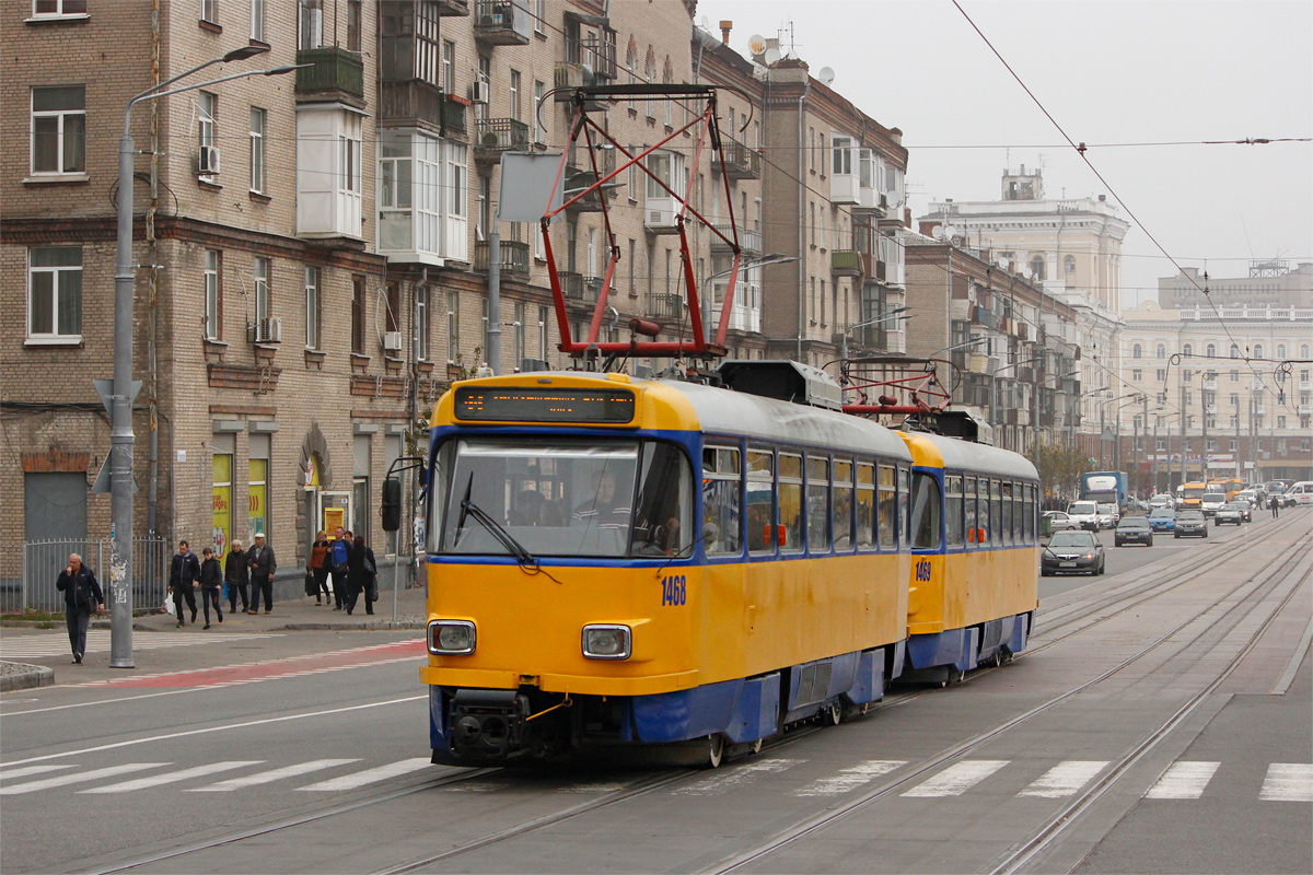Днепр, Tatra T4D-M1 № 1468 Днепр, Tatra T4D-M1 № 1468