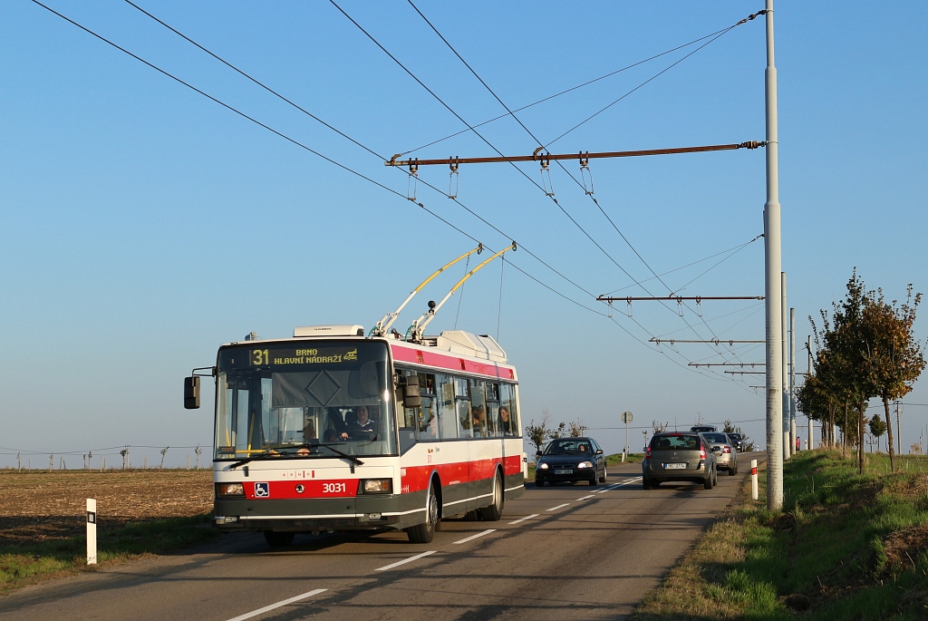 Брно, Škoda 21Tr № 3031