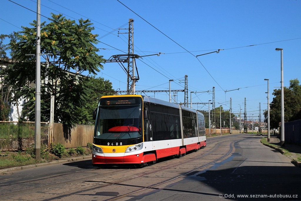 Прага, Škoda 15T6 ForCity Alfa Praha № 9408