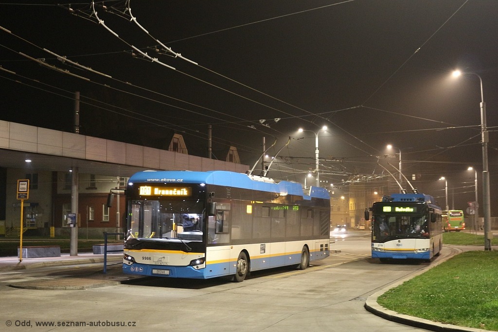 Острава, Ekova Electron 12T № 9986