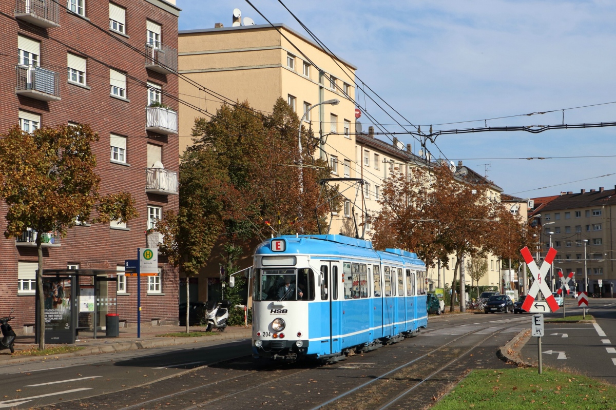 Рейн-Неккар, Duewag GT8 № 204