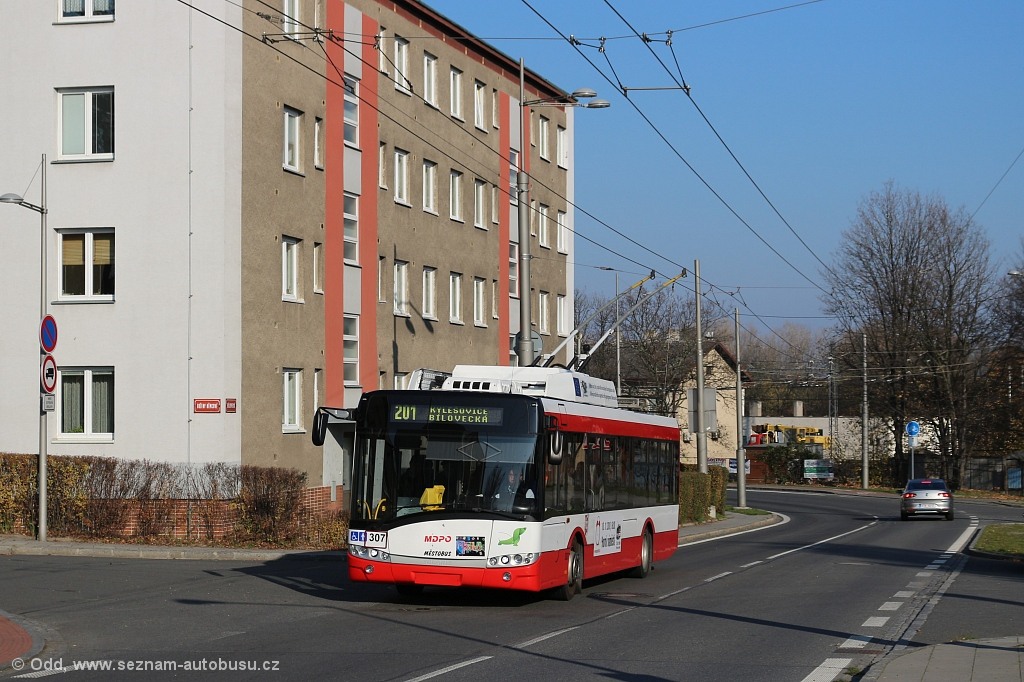 Опава, Škoda 26Tr Solaris III № 307