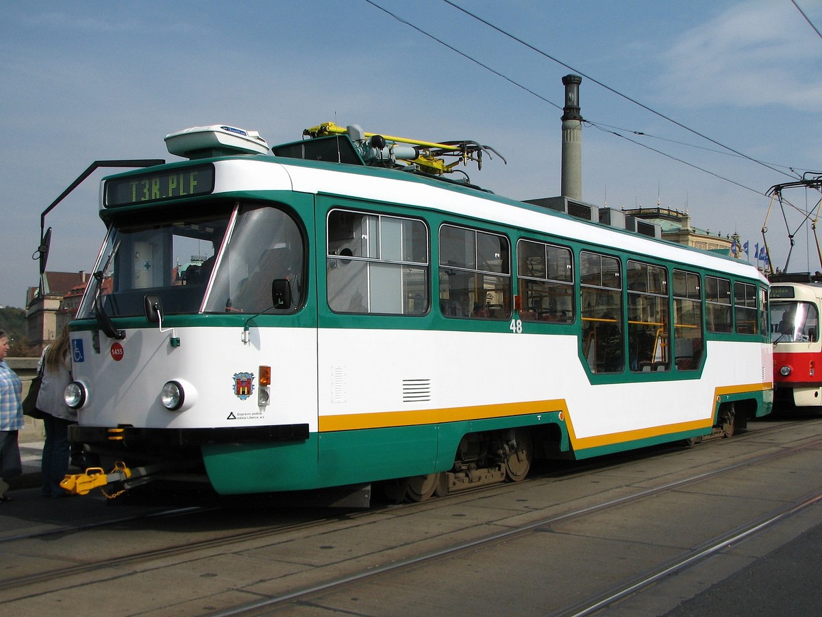 Либерец ― Яблонец-над-Нисой, Tatra T3R.PLF № 48; Прага — Разные фотографии