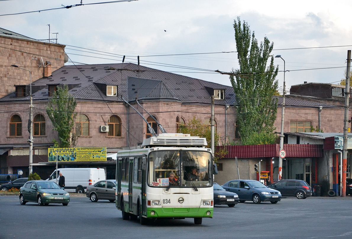 Ереван, ЛиАЗ-5280 (ВЗТМ) № 034