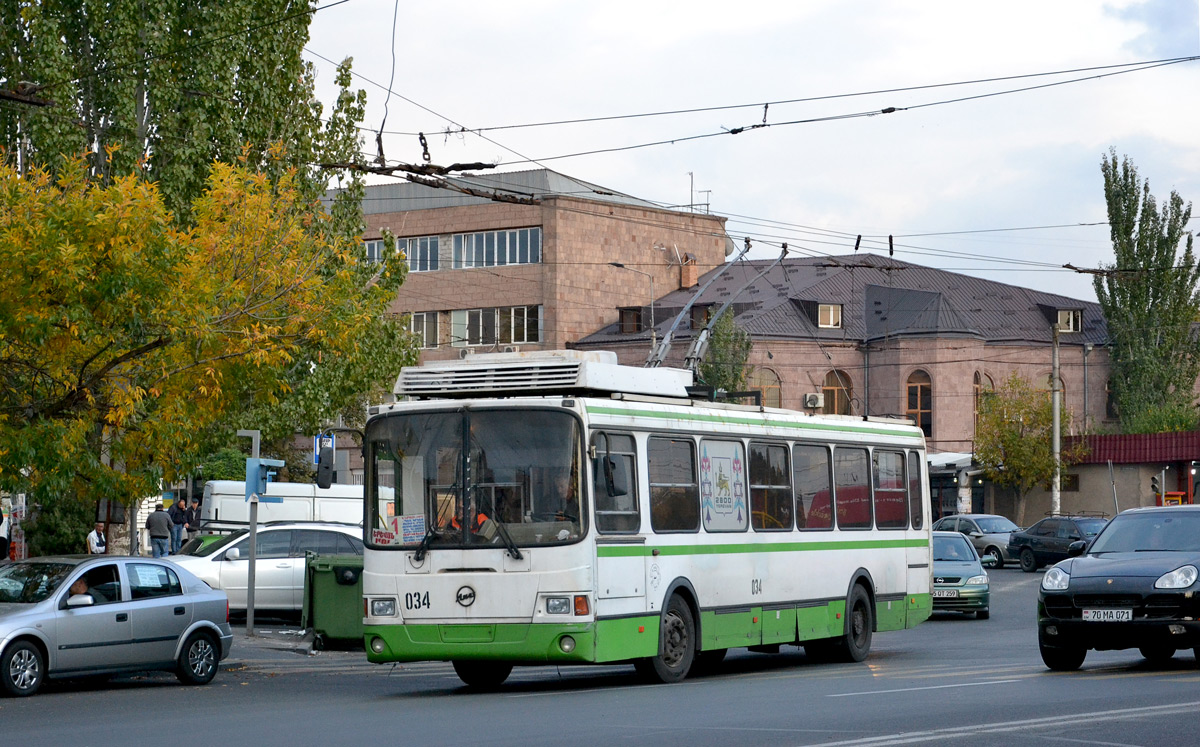 Ереван, ЛиАЗ-5280 (ВЗТМ) № 034