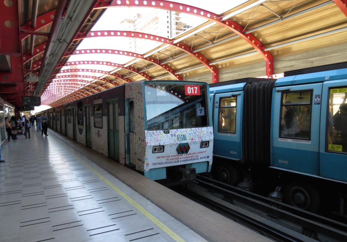 Сантьяго, Alstom NS-74 № 3017