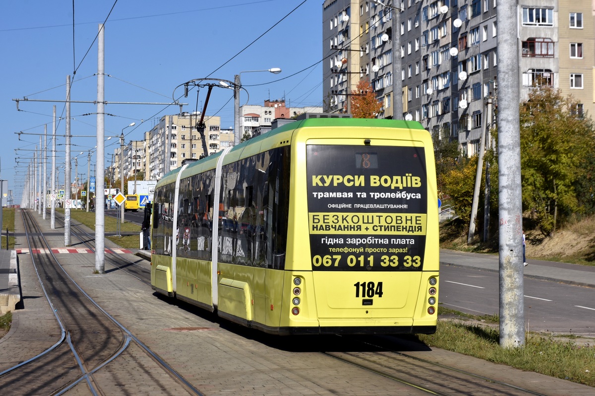 Львов, Electron T3L44 № 1184