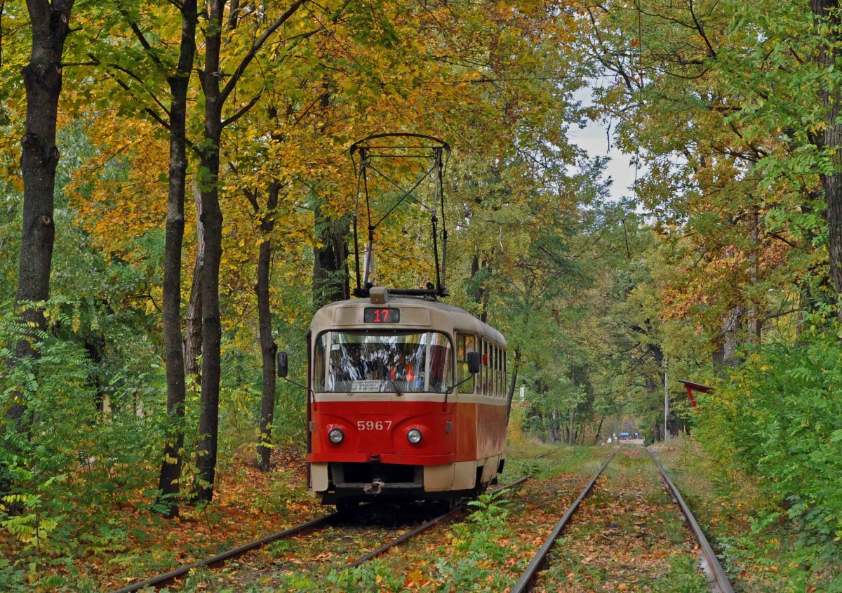 Киев, Tatra T3SU № 5967