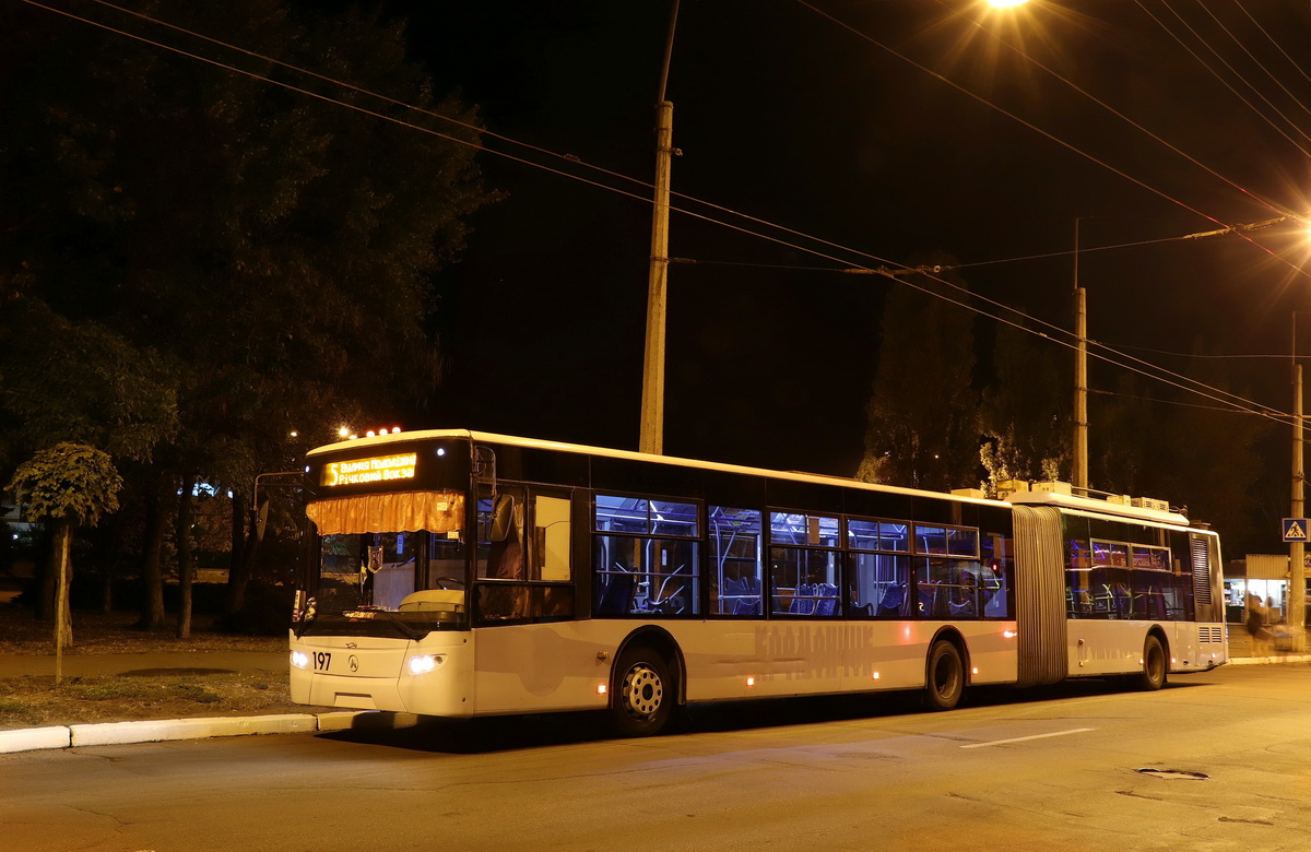 Кременчуг, ЛАЗ E301A1 № 197