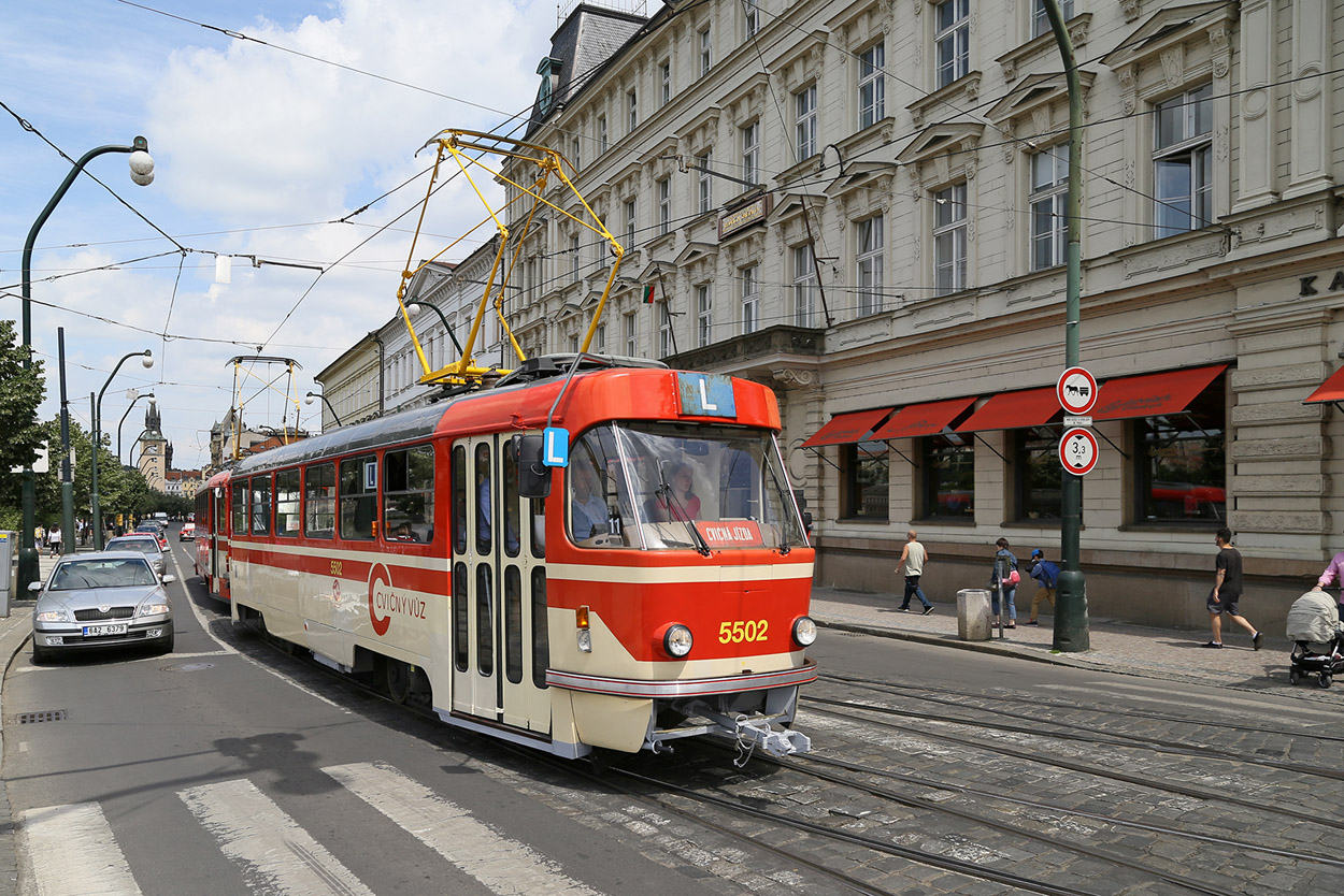 Прага, Tatra T3 № 5502