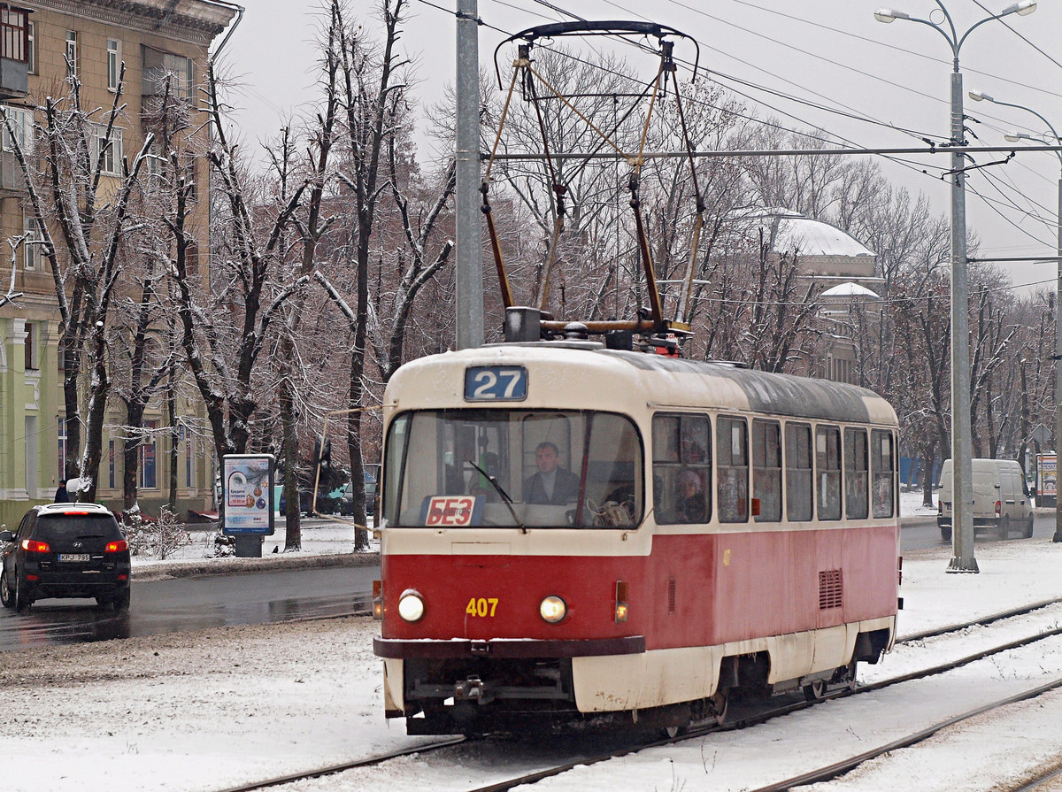 Харьков, Tatra T3SUCS № 407