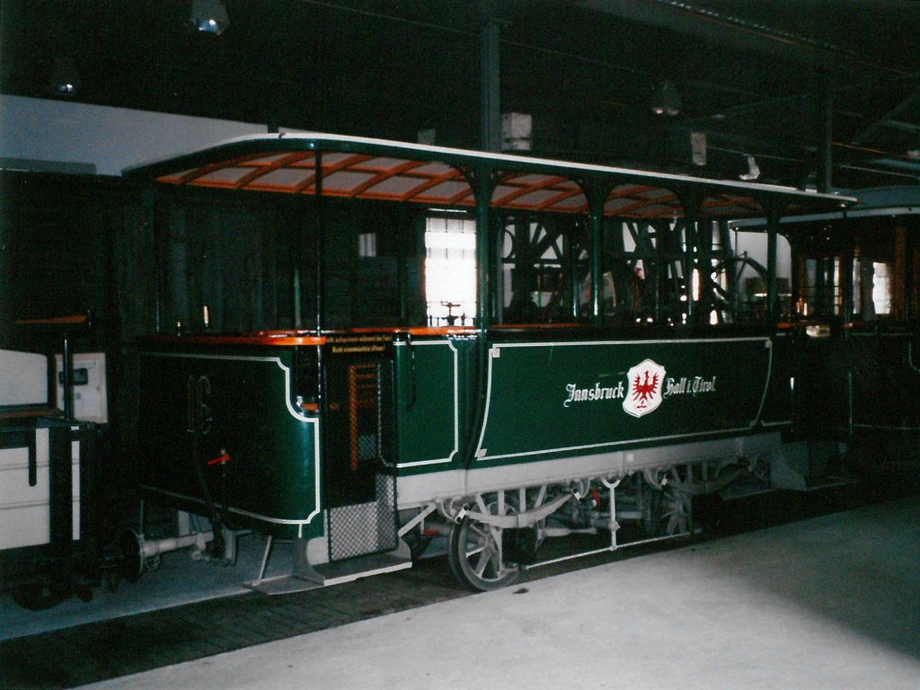 Insbrukas, Graz 2-axle trailer car nr. 16