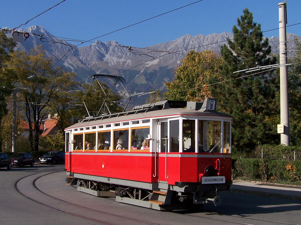 Инсбрук, Четырёхосный моторный Graz № 1; Инсбрук — 25 Jahre Tiroler Museumsbahnen