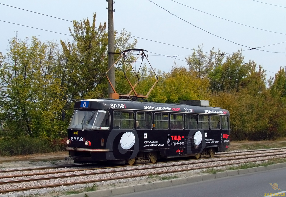 Харьков, Tatra T3M № 8102