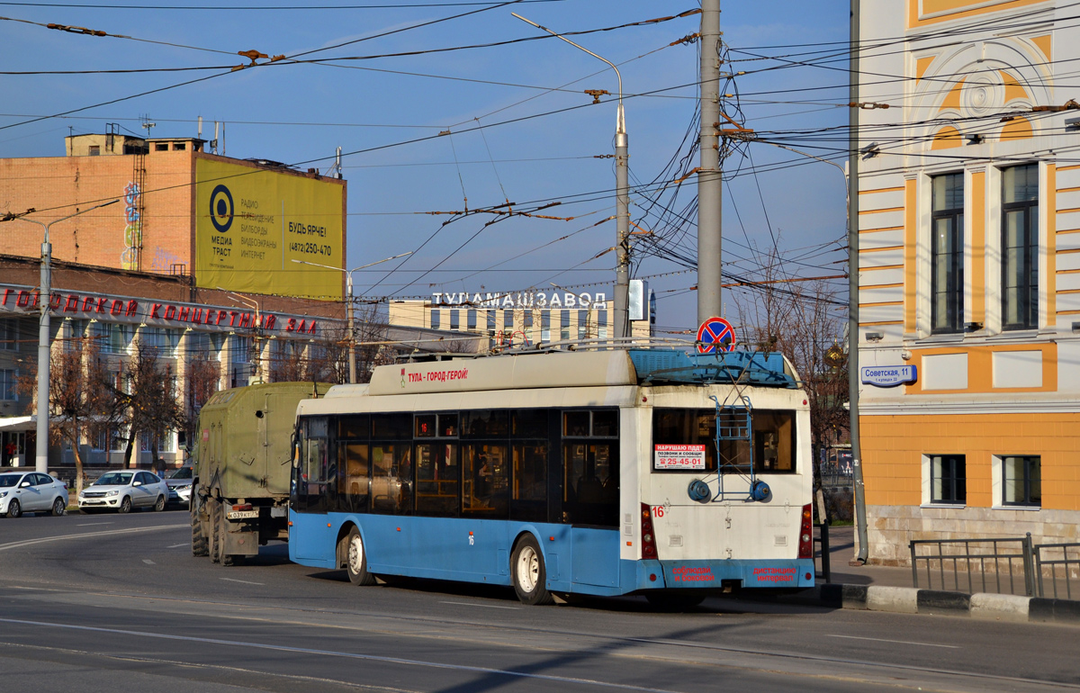 Тула, Тролза-5265.00 «Мегаполис» № 16 Тула, Тролза-5265.00 «Мегаполис» № 16