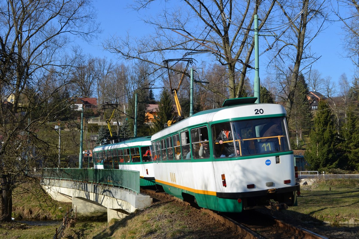 Либерец ― Яблонец-над-Нисой, Tatra T3R.PV № 20