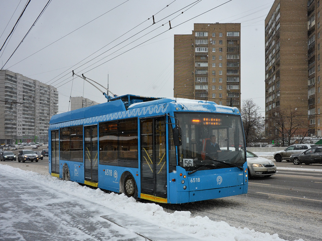 Москва, Тролза-5265.00 «Мегаполис» № 6518