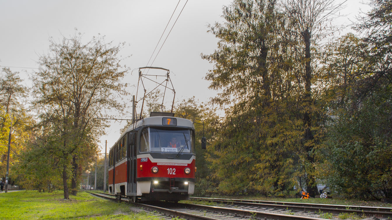 Краснодар, Tatra T3SU КВР МРПС № 102