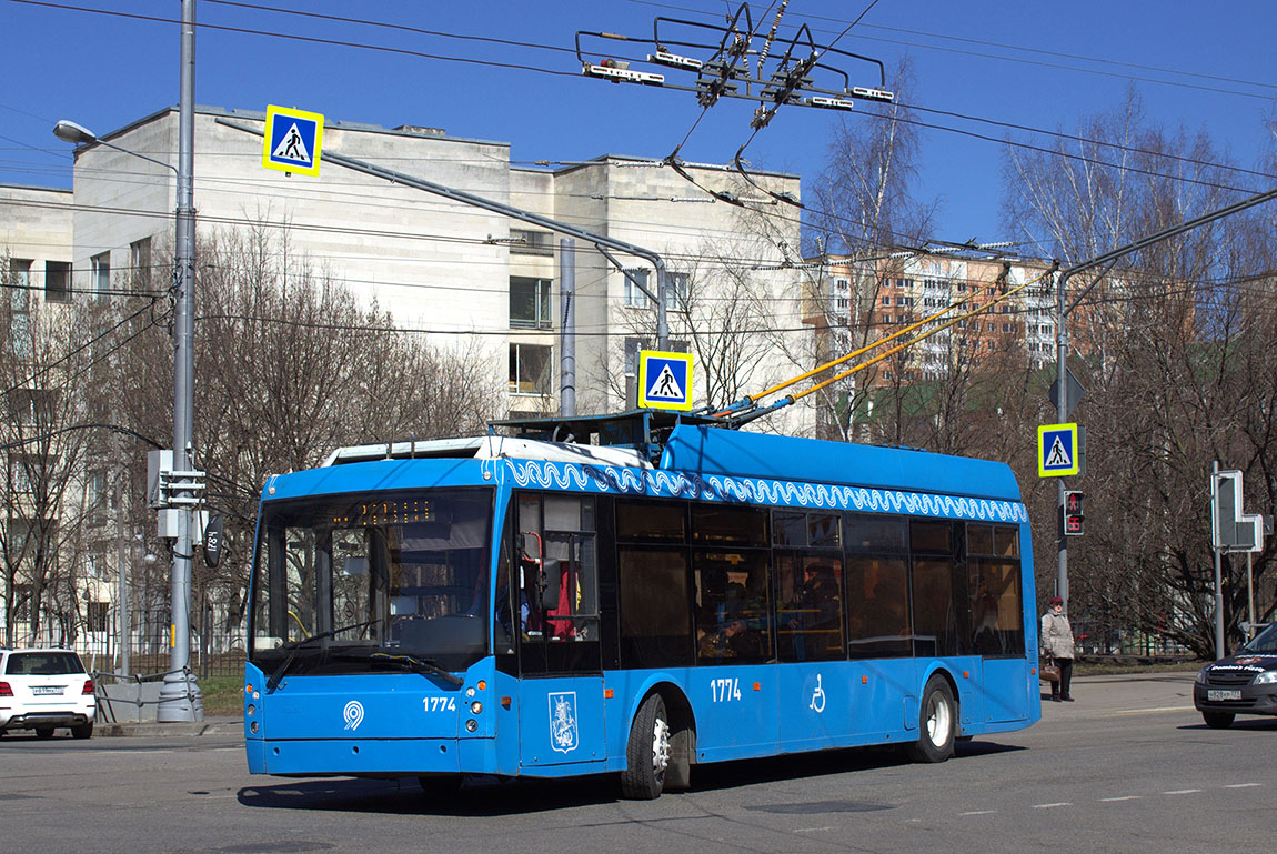 Москва, Тролза-5265.00 «Мегаполис» № 1774