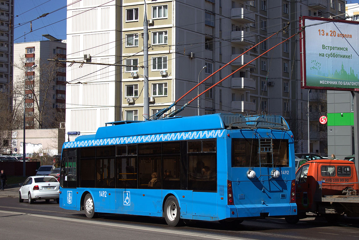 Москва, Тролза-5265.00 «Мегаполис» № 1492