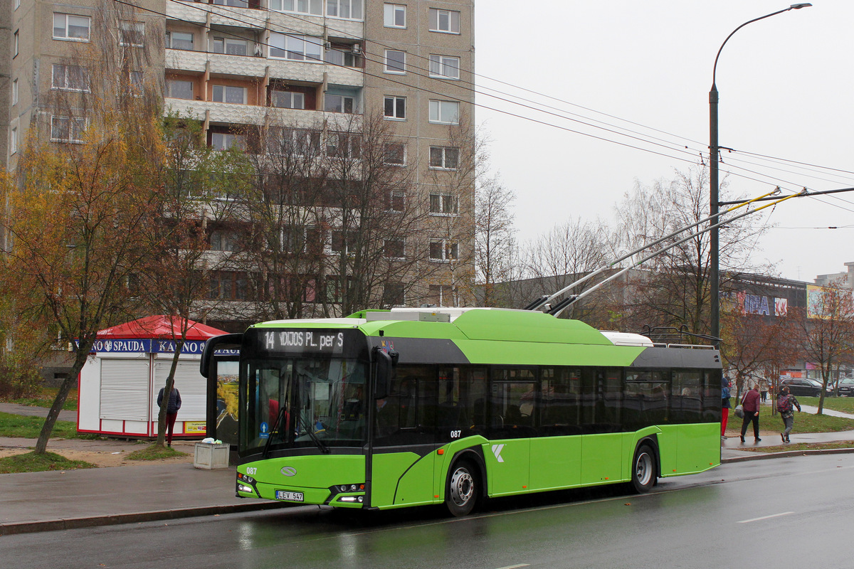 Каунас, Solaris Trollino IV 12 Medcom № 087