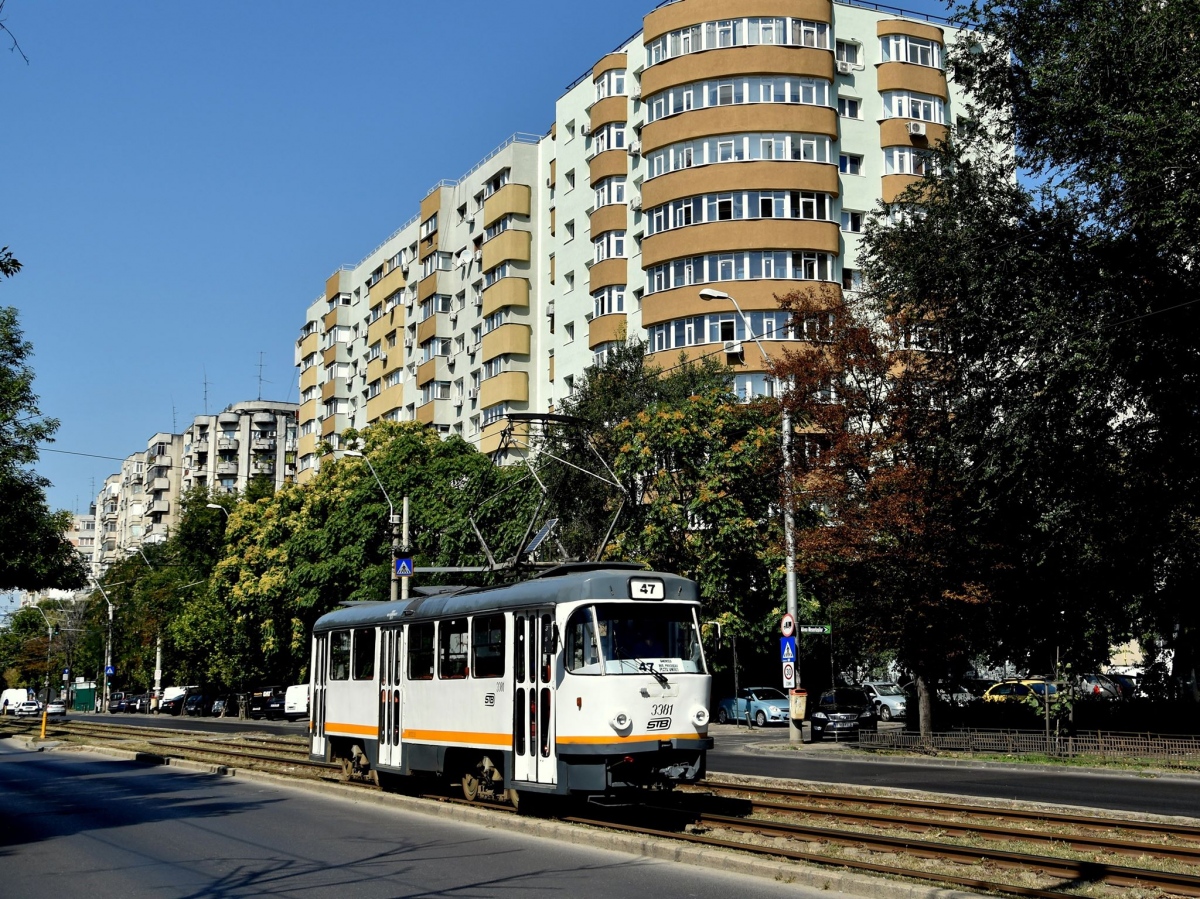 Бухарест - Илфов, Tatra T4R № 3381