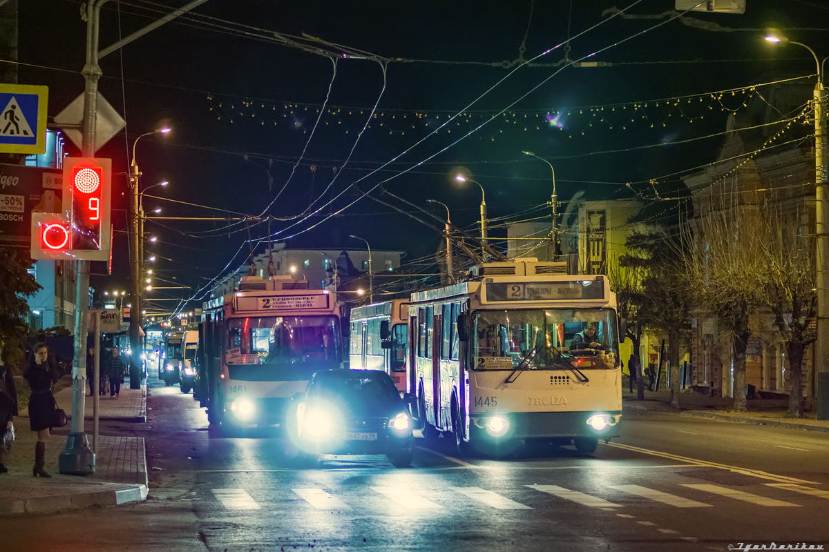 Пенза — Троллейбусные линии — Центр