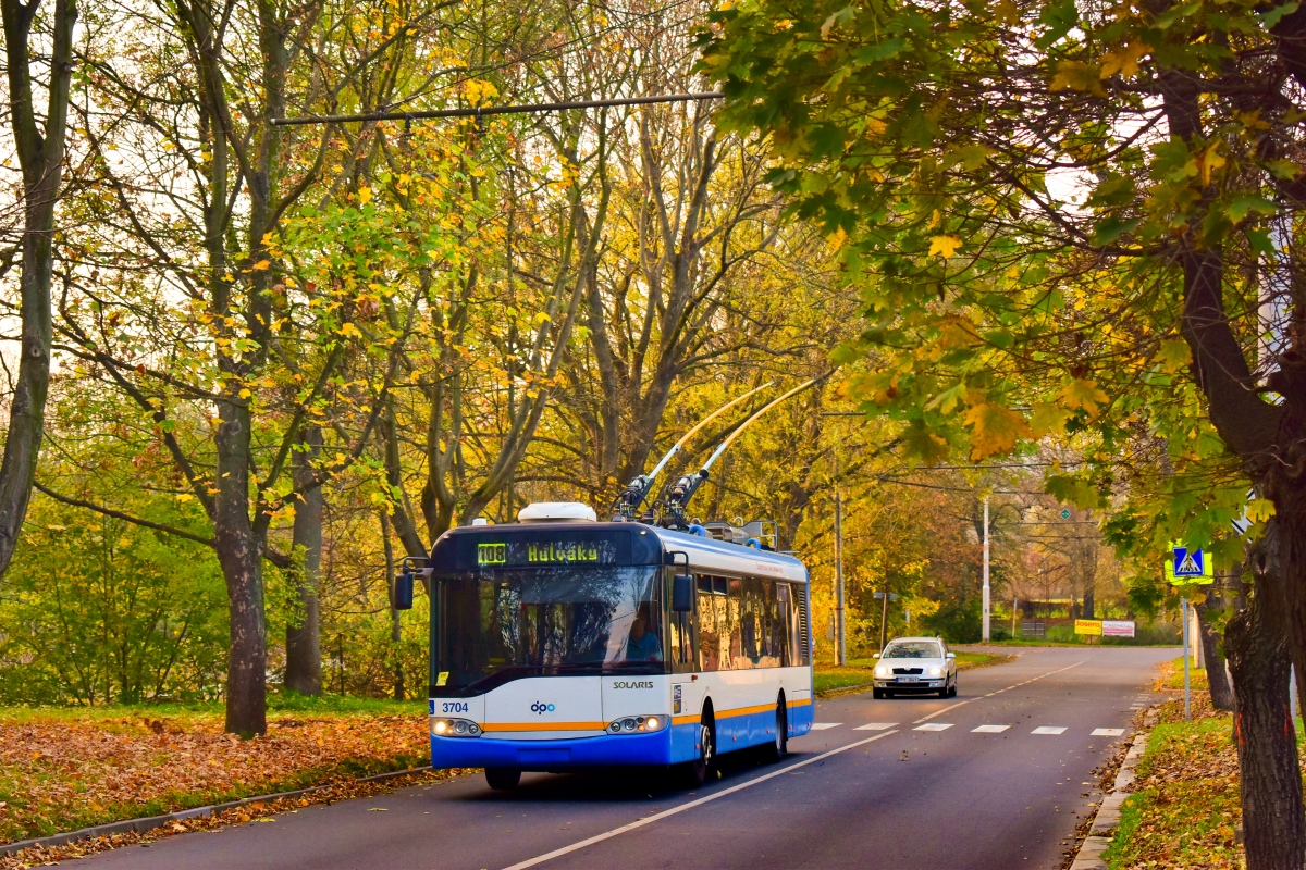 Острава, Solaris Trollino II 12 AC № 3704