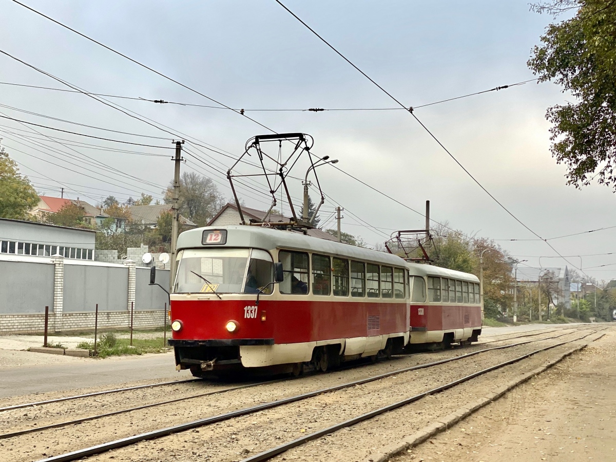 Днепр, Tatra T3SU № 1337