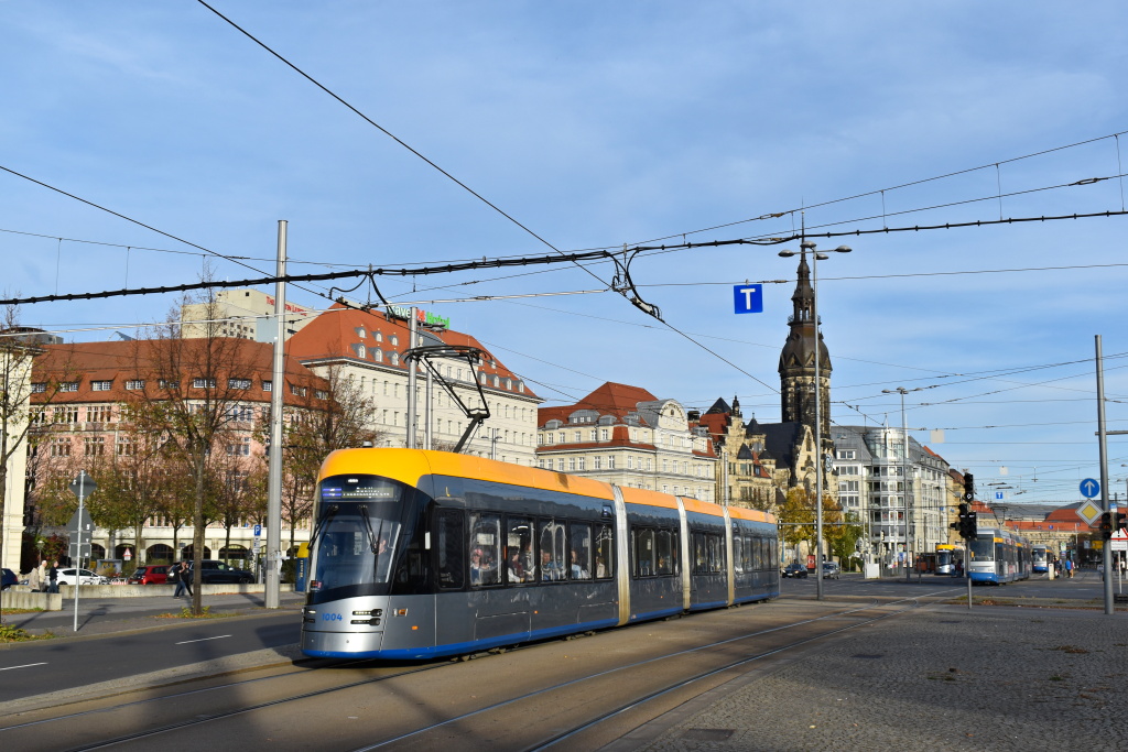 Лейпциг, Solaris Tramino Leipzig (NGT10) № 1004