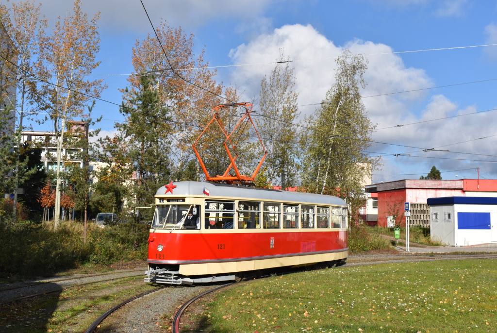 Пльзень, Tatra T1 № 121 Пльзень, Tatra T1 № 121