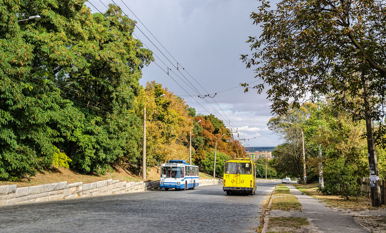 Полтава — Троллейбусные линии и кольца