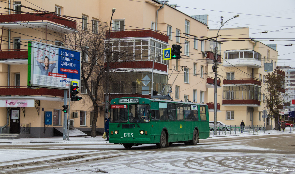 Новосибирск, ЗиУ-682Г [Г00] № 1263