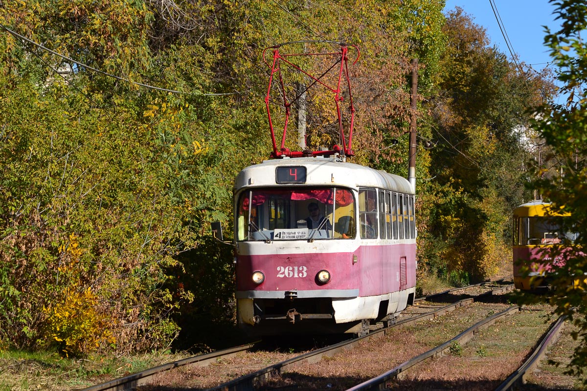 Волгоград, Tatra T3SU (двухдверная) № 2613