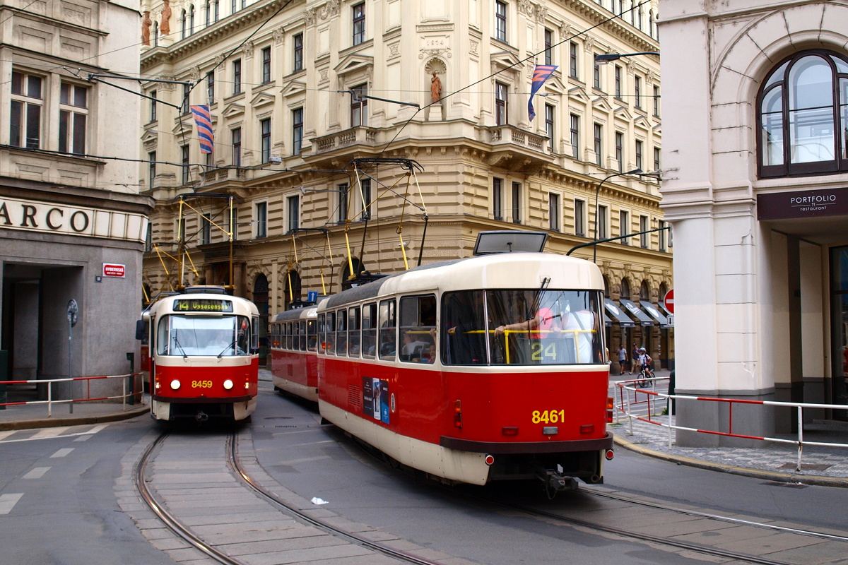 Прага, Tatra T3R.P № 8459; Прага, Tatra T3R.P № 8461