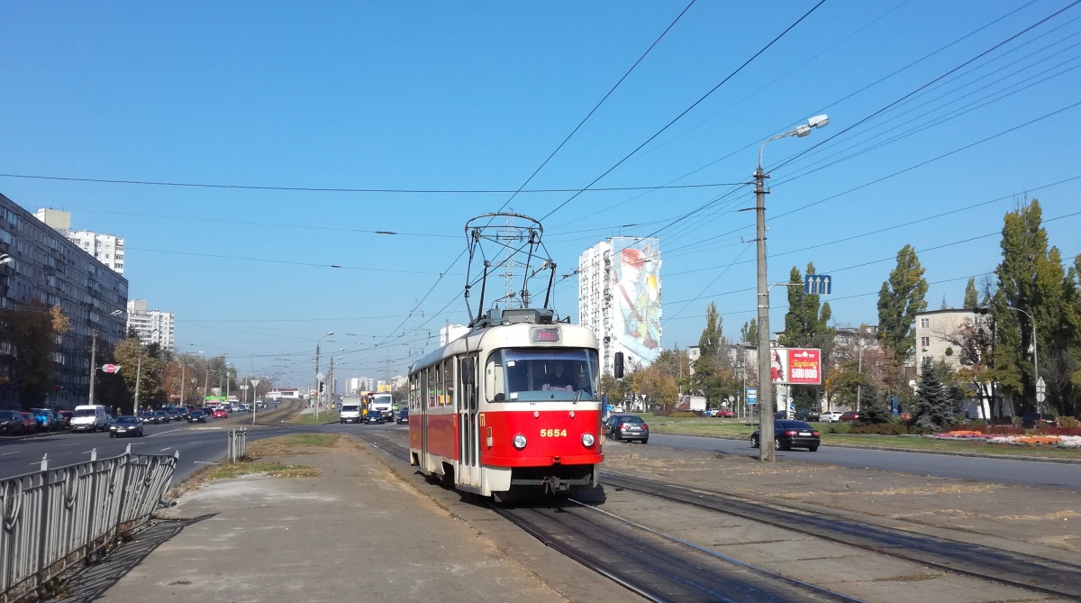 Киев, Tatra T3SUCS № 5654
