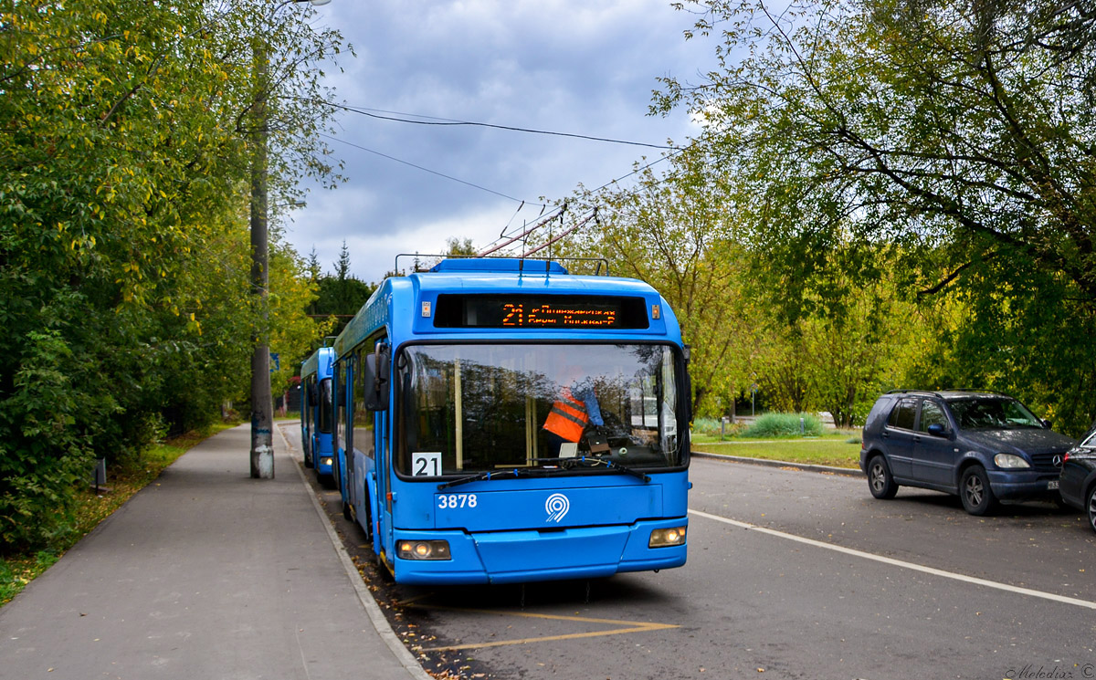 Москва, СВАРЗ-6235.01 (БКМ 32100М) № 3878