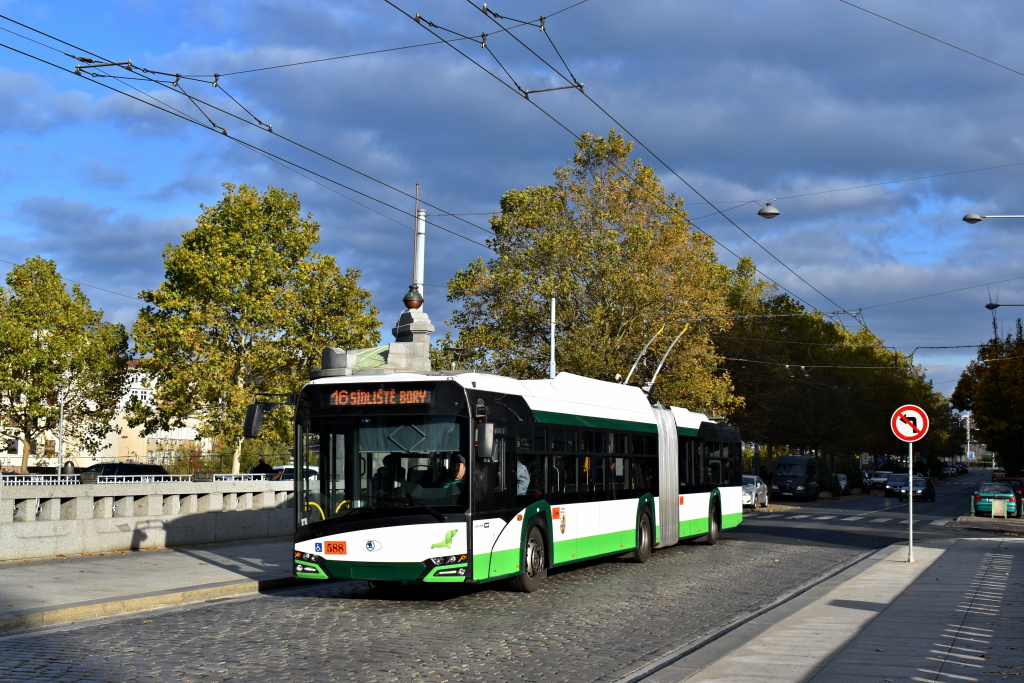 Пльзень, Škoda 27Tr Solaris IV № 588