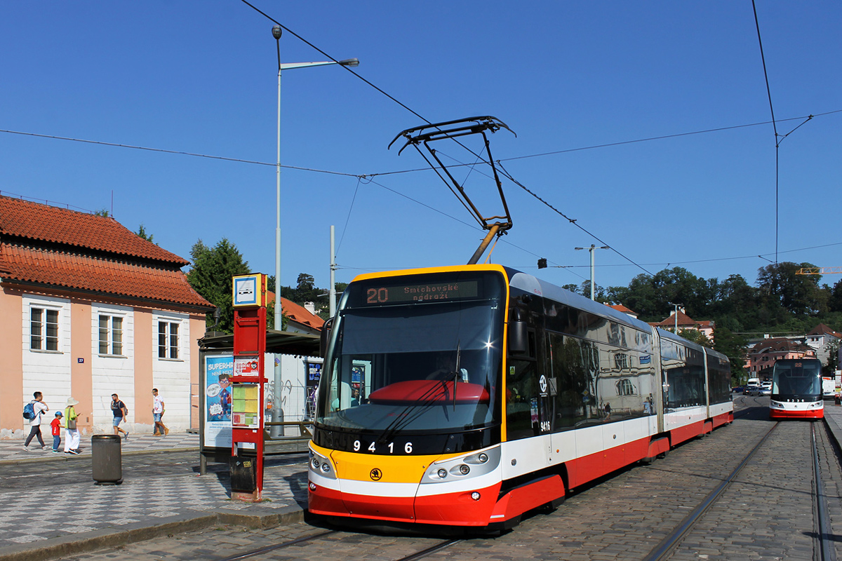 Прага, Škoda 15T6 ForCity Alfa Praha № 9416