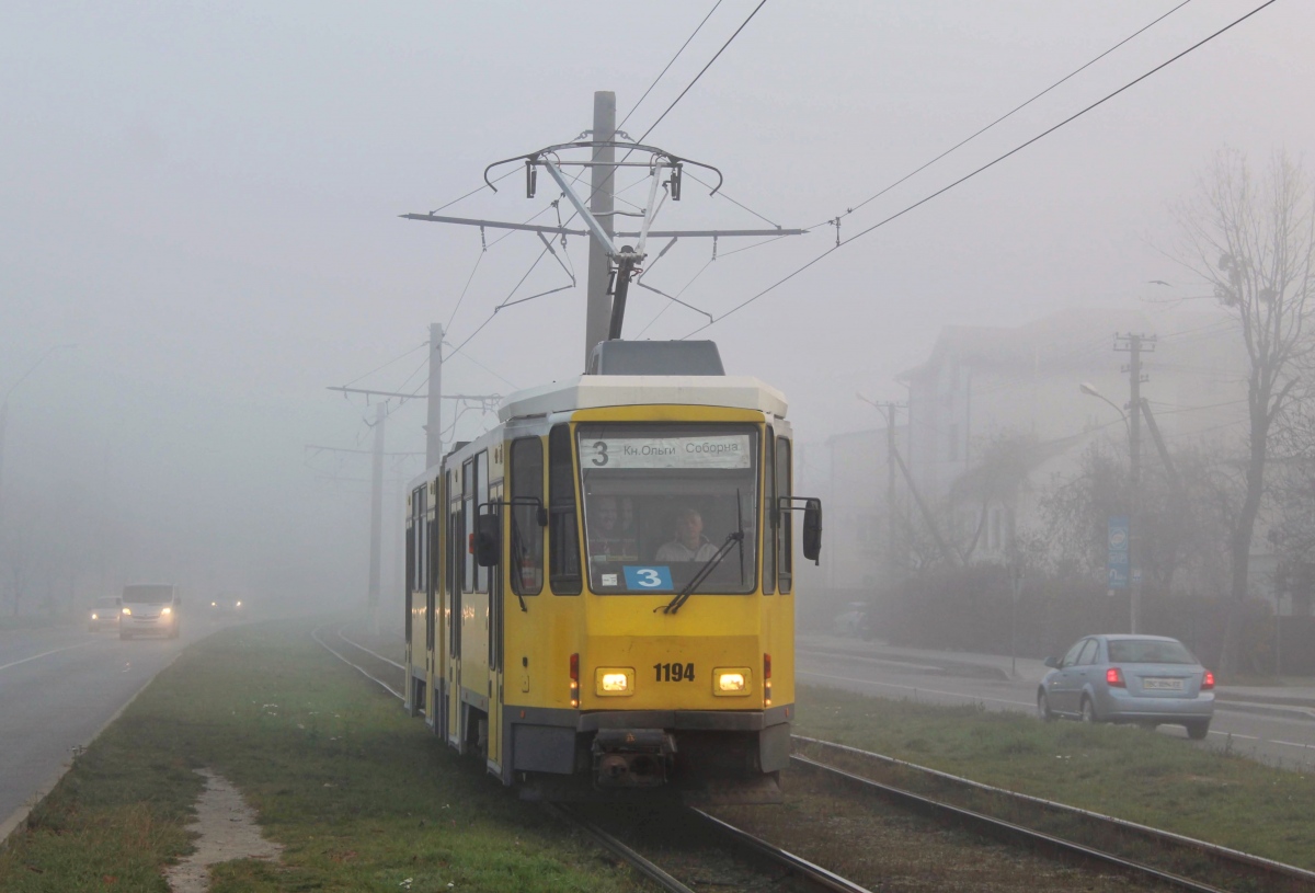 Львов, Tatra KT4DM № 1194