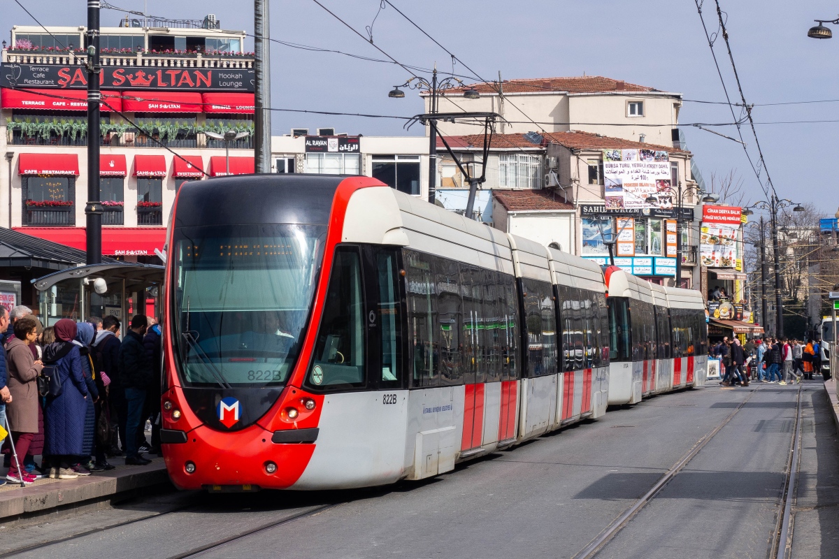 Стамбул, Alstom Citadis 304 № 822