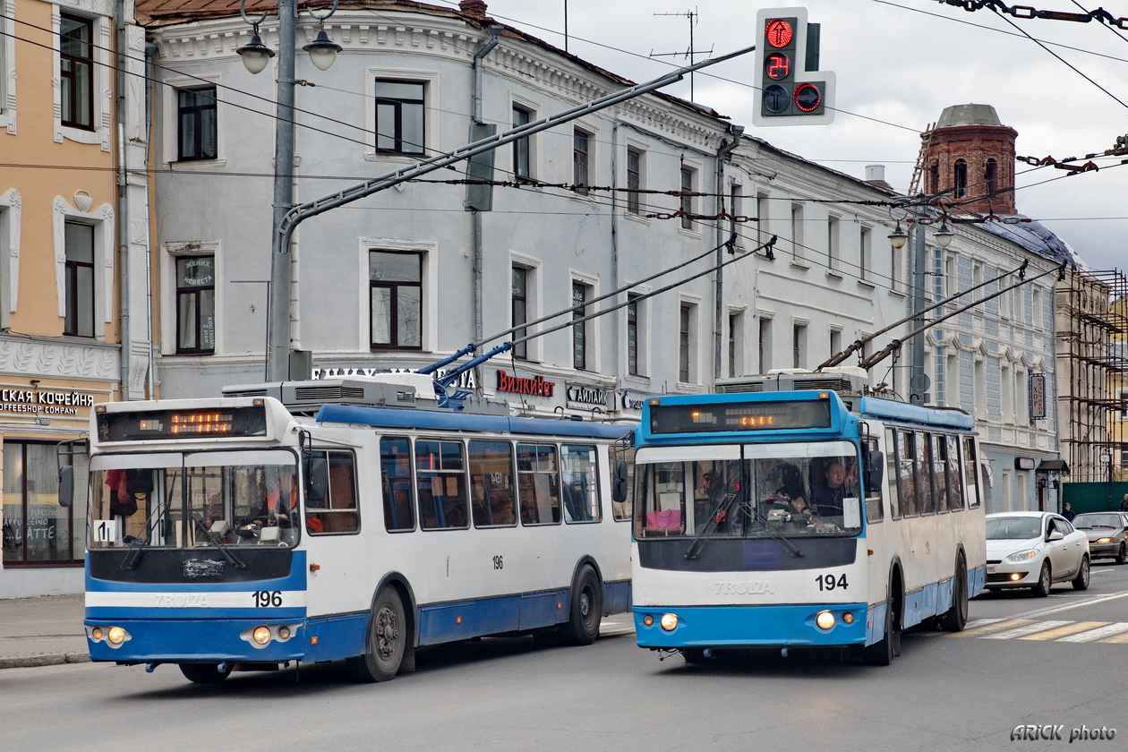 Владимир, ЗиУ-682Г-016.04 № 194; Владимир, ЗиУ-682Г-016.04 № 196
