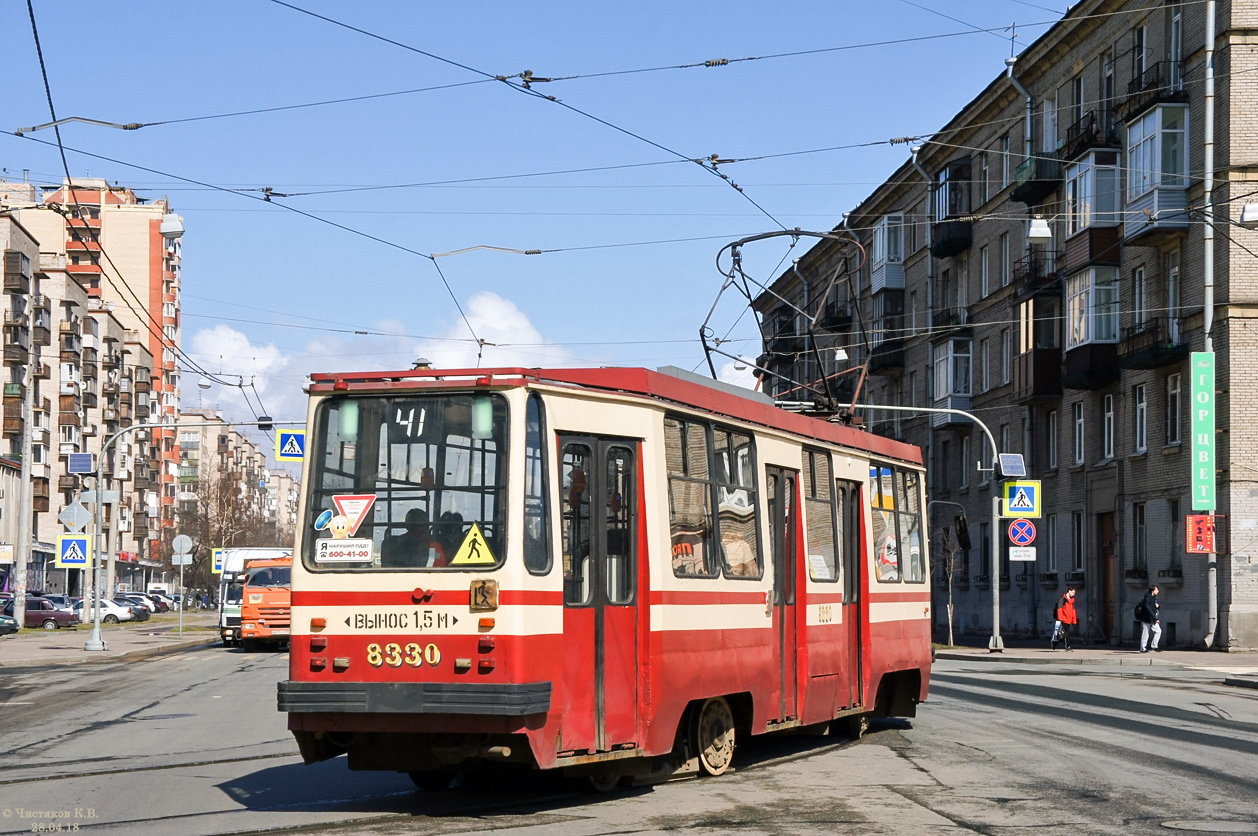 Санкт-Петербург, 71-134К (ЛМ-99К) № 8330